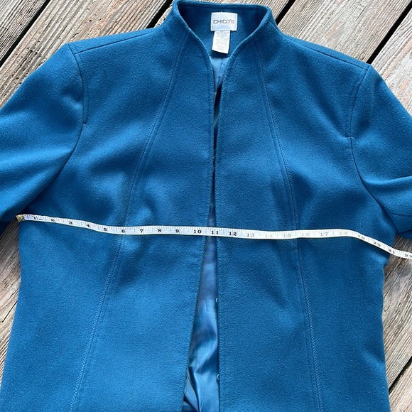 Chico’s felted jacket L (12) - Picture 7 of 10